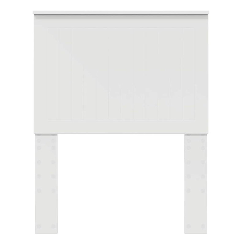 Panel Headboard, UK Small Single - DE 75 x 190 cm, White