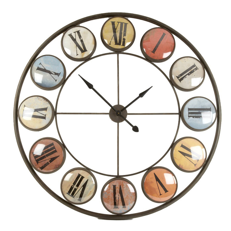 Bostic Metal Wall Clock