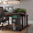 Single Sturdy & Convenient  Foldable  Cabinet, Durable Steel-Wood Combo with Anti-Slip Design & Quick Fold & Install, Easy to DIY Storage Container with door-1639495829