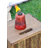 TIKI® Brand 6 Inch Table Torch Glass Red, Green and Blue