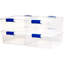 Bac de rangement empilable polyvalent Homz avec couvercles verrouillables Homz-112124643