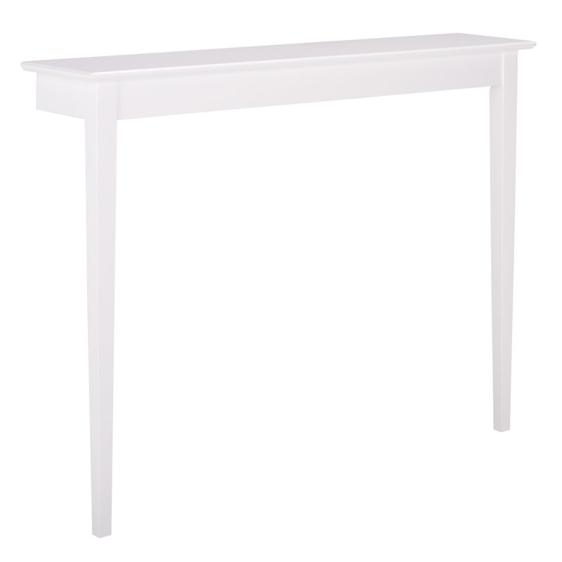 Entil 2 Legged Console Table, White
