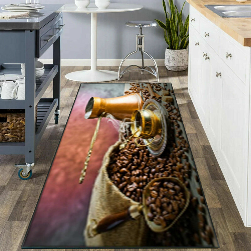 Runner Idanell No Pattern And Not Solid Colour Area Rug, Runner 50 x 150cm