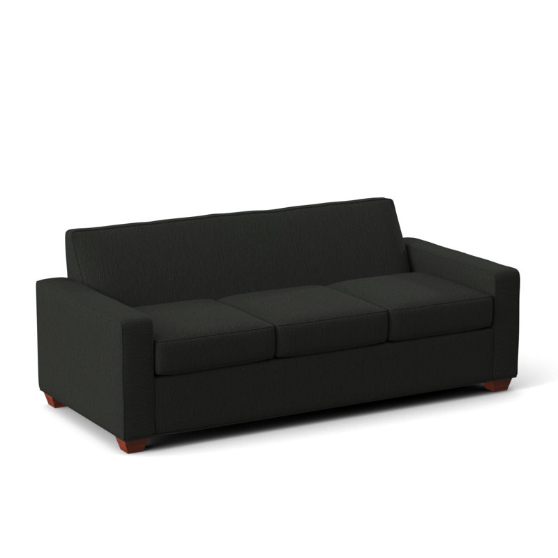 Avery Queen Sofa, Cardigan Coal, BM Cherry