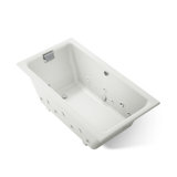 Tea-for-Two® 66" x 36" Dop-In Effervescence Whirlpool Bath with Spa Package