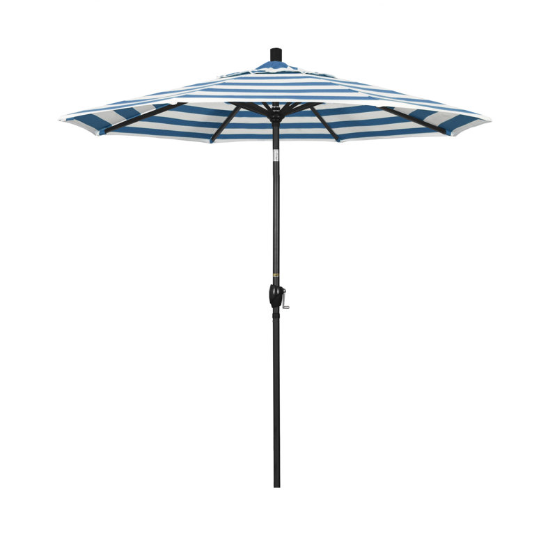 Parasol de marché 7,5 pi Sunbrella, Sunbrella® régate Cabana, Vert cédrat