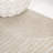 Aleysia High-Low Geometric Arch Scandi Striped Beige/Cream Indoor/Outdoor Rug-220367059