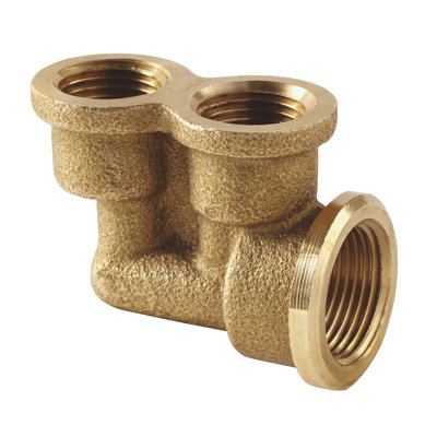 Universal Twin Ell pour applications de robinets de douche et de baignoire