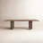 Assisi Pershing Dining Table-Weathered Acacia Veneer