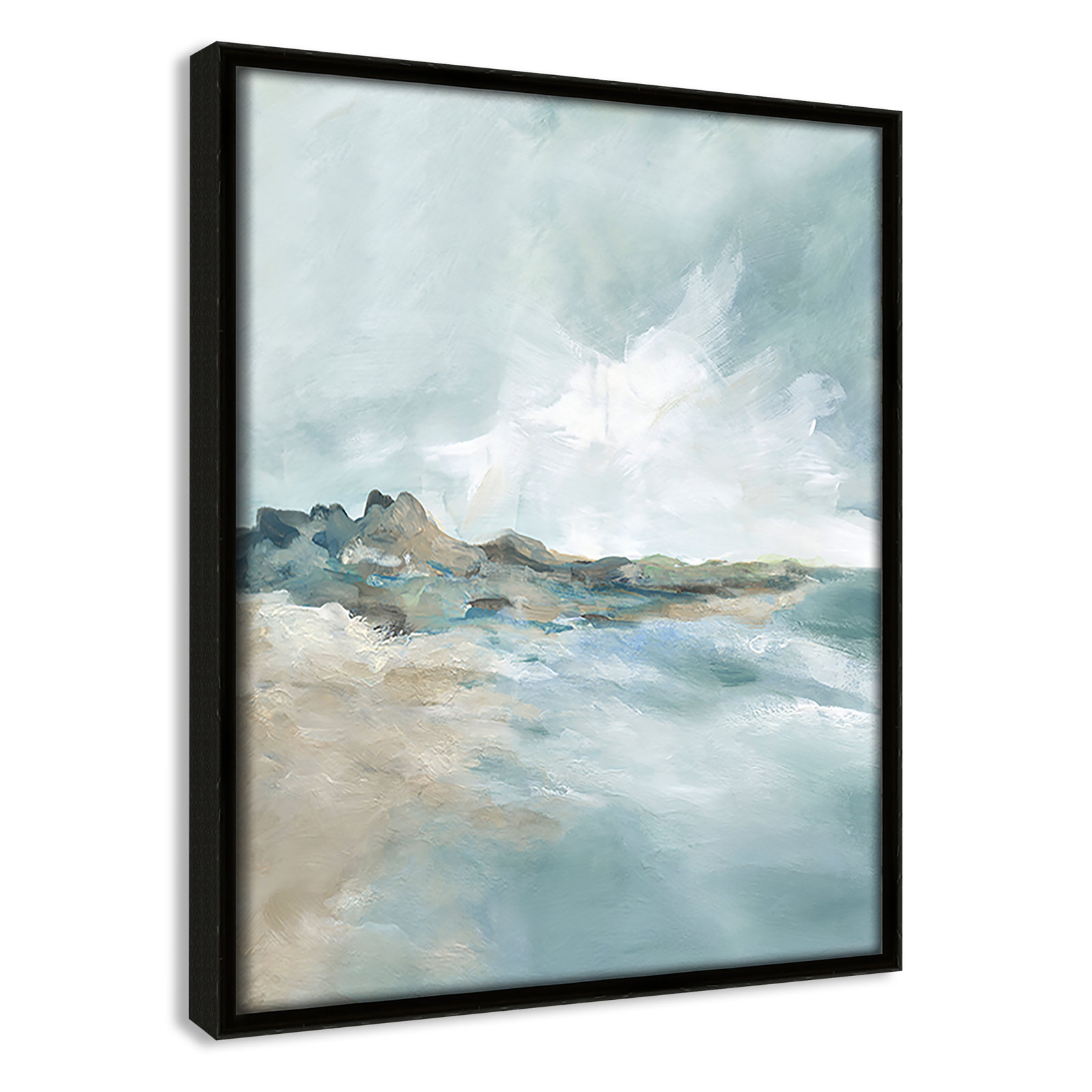Sandpoint Print by Carol Robinson, Espresso, 11.5" H x 9.5" W