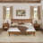 Solid Wood Bed Frame With Headboard-234993119-234993117