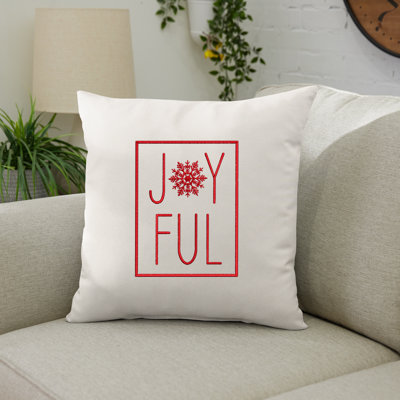  Housse de coussin d'extérieur carré Joyful