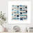 'Balconies' by Pexels - Picture Frame Print on Paper