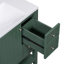 Meuble-lavabo en bois massif et panneau de fibres à densité moyenne de 36 pouces avec lavabo, armoire et trois tiroirs pour un rangement spacieux et durable-116332566