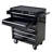 Rolling Tool Chest, 6 Drawer Tool Box With Wheels, Heavy Duty Industrial Service Cart Storage Organizer With Locking System, Rolling Tool Box Organizer Tool Case For Garage, Repair Shop