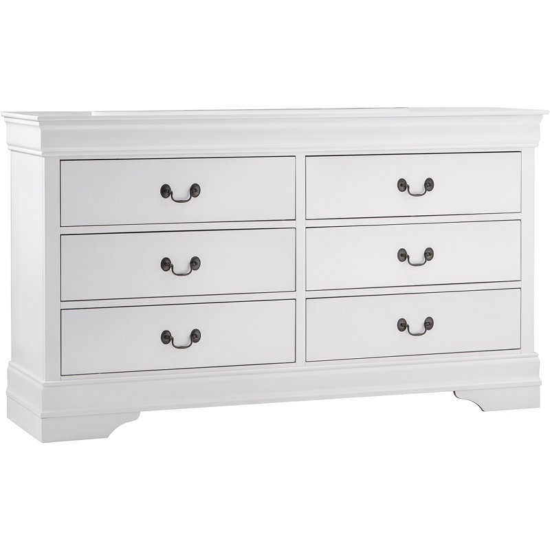Commode de style Louis Phillippe, Blanc