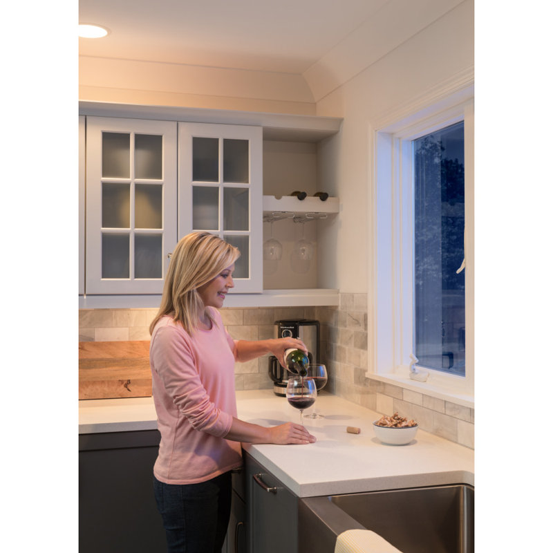 Satin Chrome 11-7/16" x 1" x 1-3/8" Stem Glass Holder, Chrome