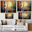 «Autumn Birch Trees Forest I», art mural sur toile-1477251535-1477251381