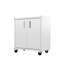 Armoire de garage roulante en blanc-20943171