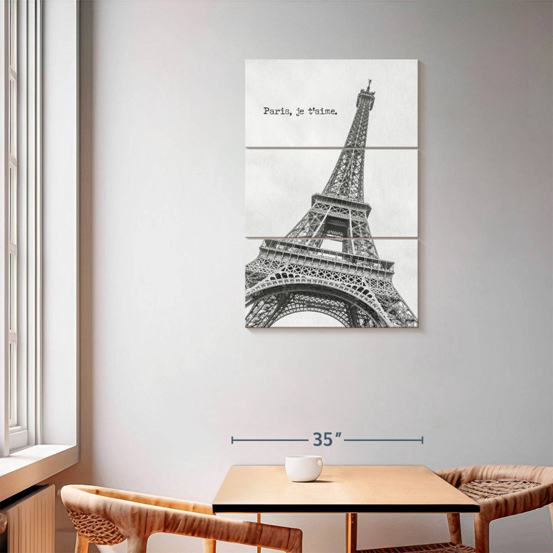 Masam Paris Je TvÂ¢Aime, 57" H x 36" W