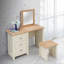 Aquitaine Dressing Table with Mirror-595227986