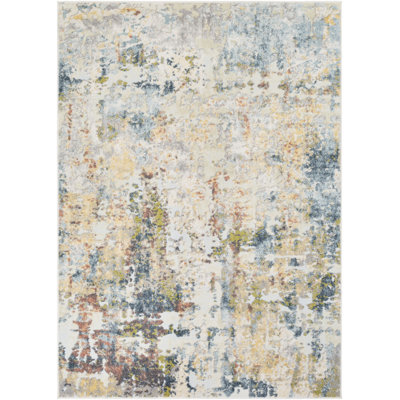 Tapis gris anthracite / vert Ringler