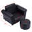 Houser Kids 8.5'' Club Chair and Ottoman-31340308