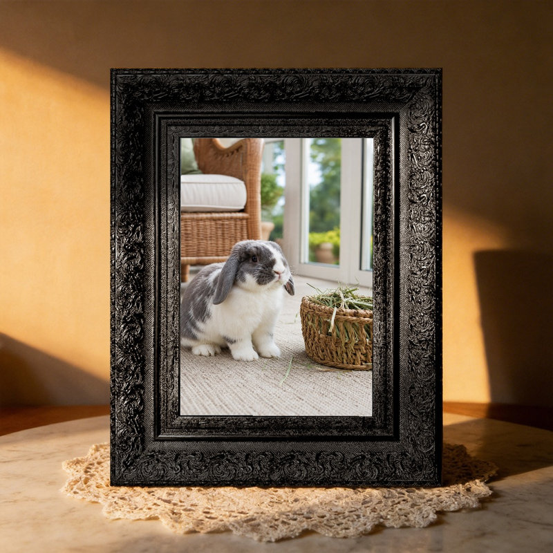 Cadre photo 3 pièces 5 "x 7" noir pour cadeaux de fête des Mères, Black, 3, 5" W x 7" H