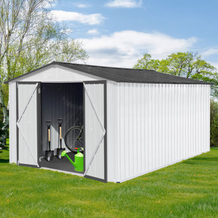 12ftx10ft Outdoor Metal Storage Sheds