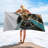 Quick Dry Microfiber Airplane Beach Towel, 30 x 60 in