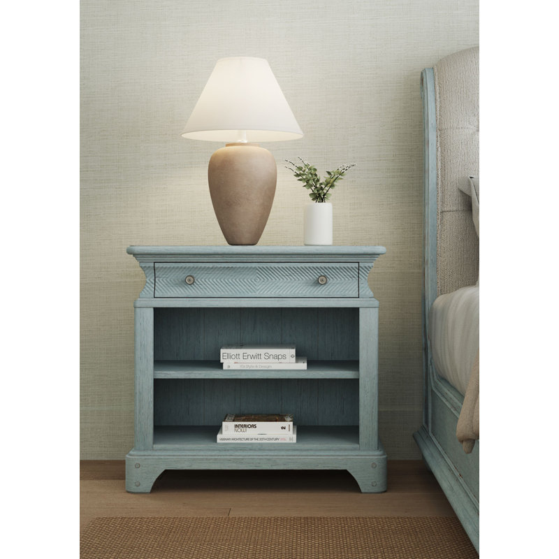 Summer Creek 36.25'' W Nightstand, Blue