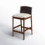 Lulu Upholstered Stool with Solid Wood Frame-763229721-760679070