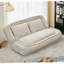 Lit double polyvalent pour personnes et animaux, causeuse paresseuse au design 2 en 1, 5 positions réglables et coussins moelleux pour un confort ultime-305219947