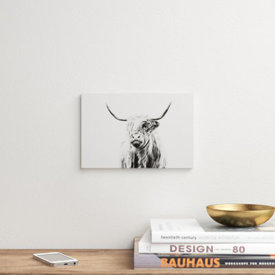 " Portrait Of A Highland Cow " by Dorit Fuhg