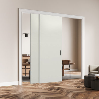 Quincaillerie de porte de contournement pour système à 2 portes Bypass