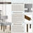 Modern Boucle Dining Chairs Side Chairs (Set of 4)-261817341