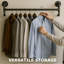 109cm Wall Mounted Metal Clothes Hanging Rail