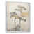 White Floater Framed