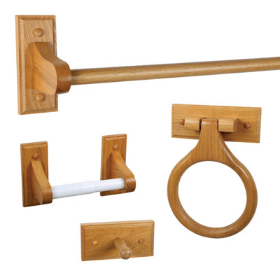 Bradford 4-Piece Bathroom Hardware Set