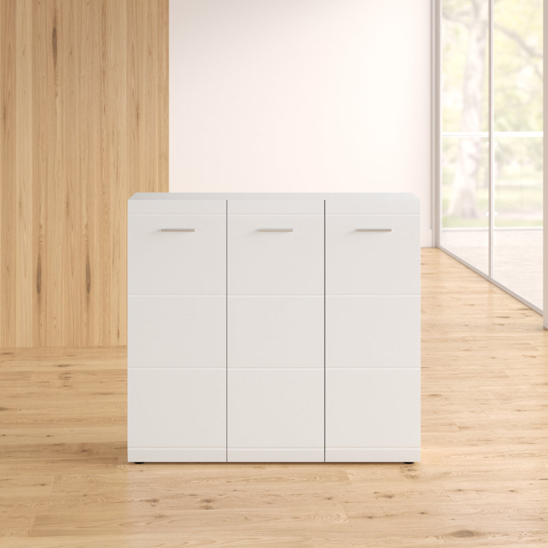 Garcia 36 Pair Shoe Storage Cabinet