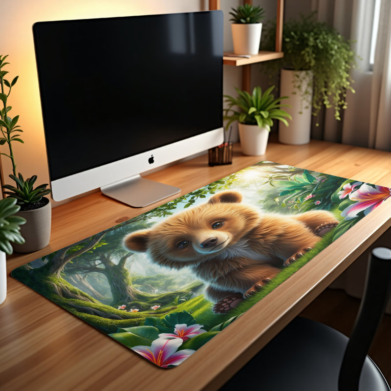 Polyester Desk Pad, 23.6x13.8