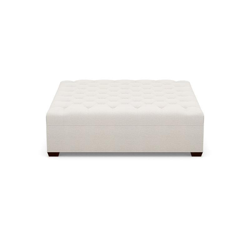Square Ottoman, 2245-80, Walnut