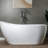Cove 1 Handle Bathroom Freestanding Tub Filler with Diverter-1276217900