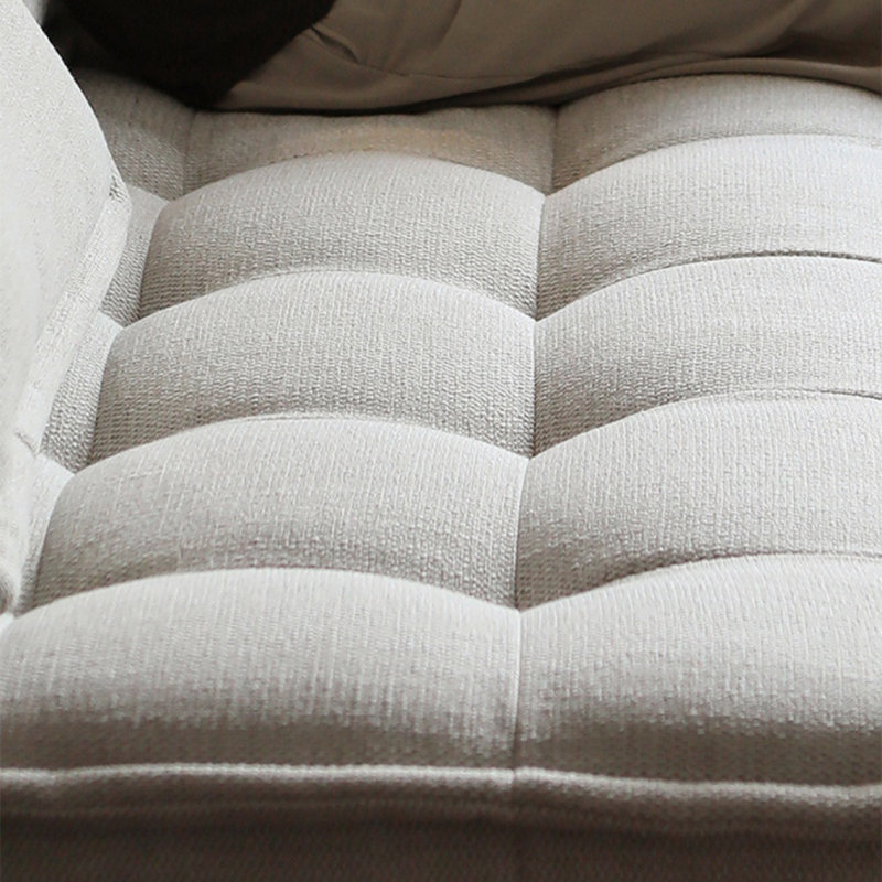 Retro Tofu-Block Modular Sofa, White