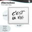 «C'est La Vie», impression encadrée de texte minimal sous verre, conception par SD Graphics Studio-742561620-742561619