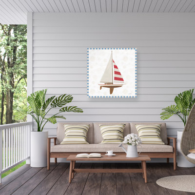 Toile d'extérieur «Beach Days IV» de James Wiens
