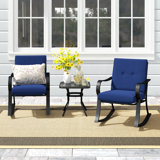 Anea 2 - Person Patio Conversation Sets with Cushions