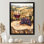 Naccarato I - paysages, art mural sur toile