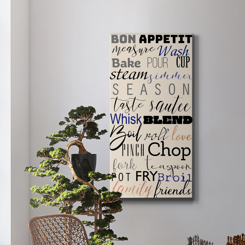 " Kitchen Expressions ", 24" H x 12" W x 1" D
