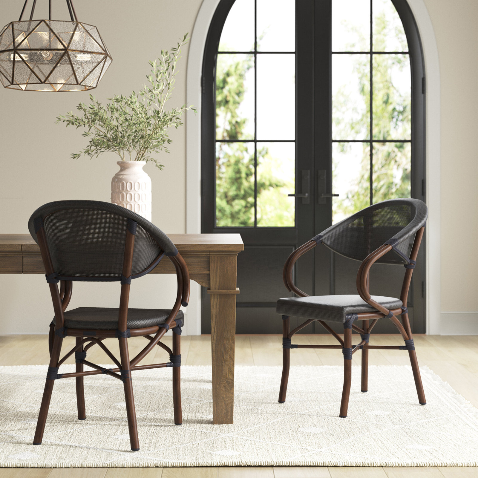 Abode Stackable Patio Armchair